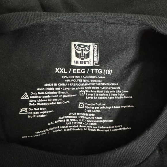 🌵 Boys Transformers shirt - Picture 5 of 6